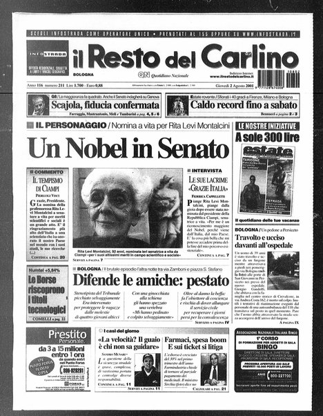 Il Resto del Carlino : giornale dell'Emilia